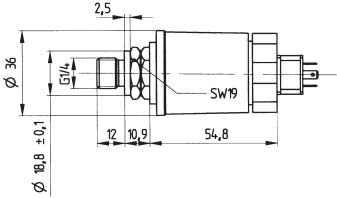 !!!!!!Huba+Huba 501系列压力变送器+安装方式5